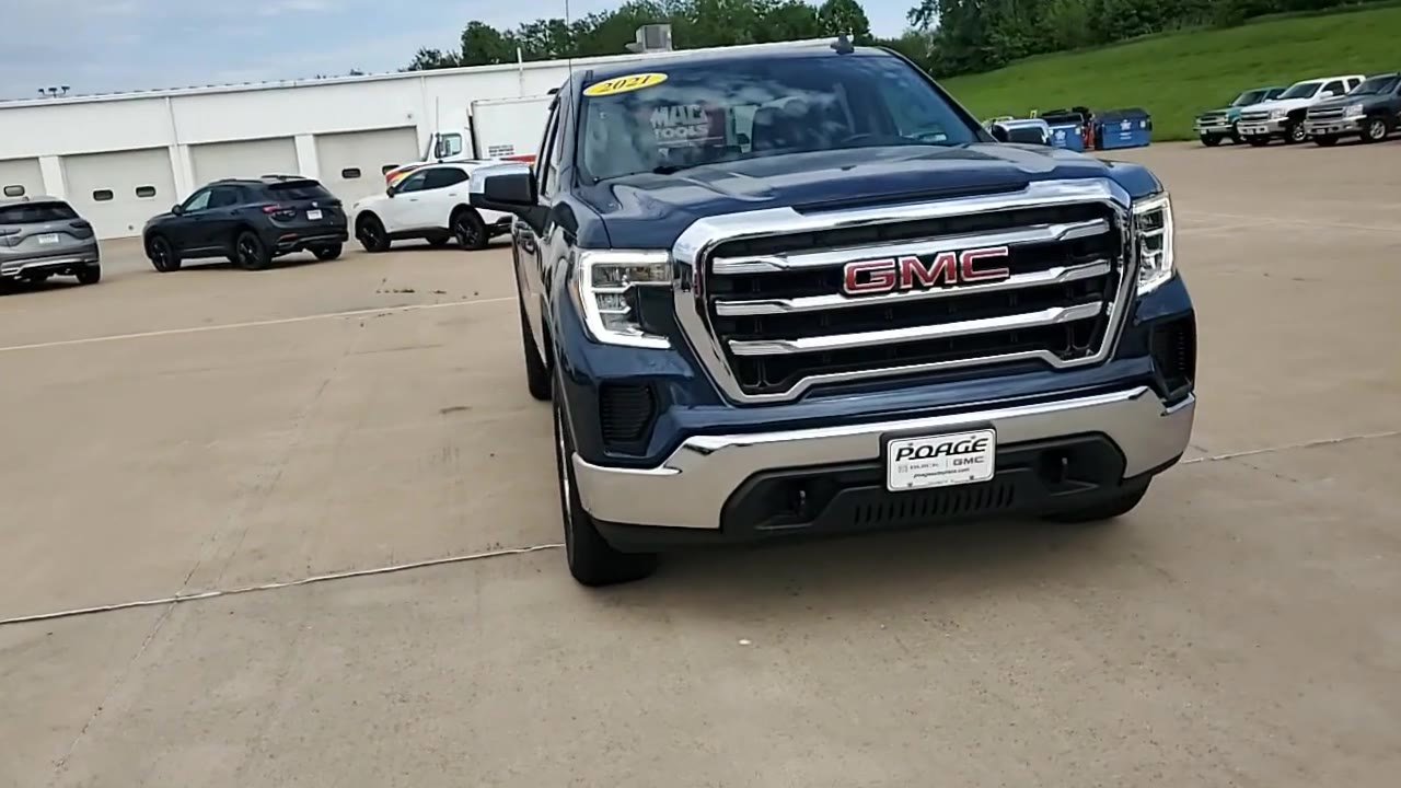 Used 2021 GMC Sierra 1500 SLE w/ X31 Off-Road Package AWD/4WD image 3