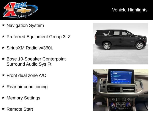 Certified 2022 Chevrolet Tahoe High Country AWD/4WD image 2