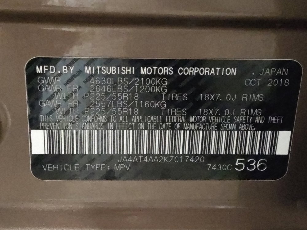 Used 2019 Mitsubishi Eclipse Cross AWD image 33