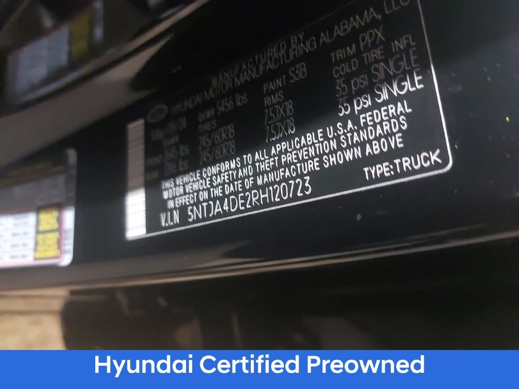 Certified 2024 Hyundai Santa Cruz SE FWD image 34