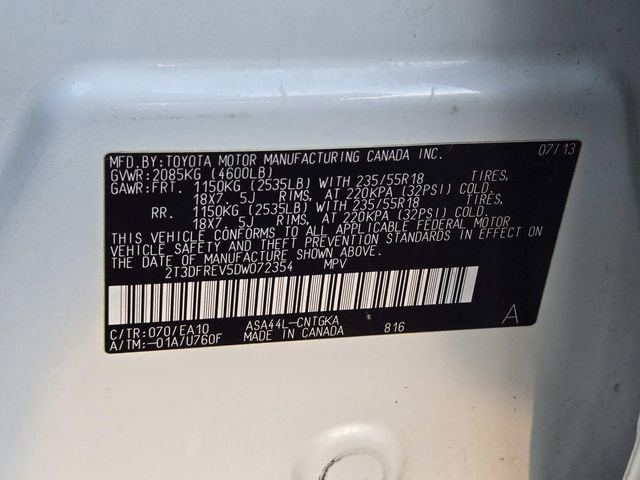Used 2013 Toyota RAV4 Limited AWD/4WD image 31