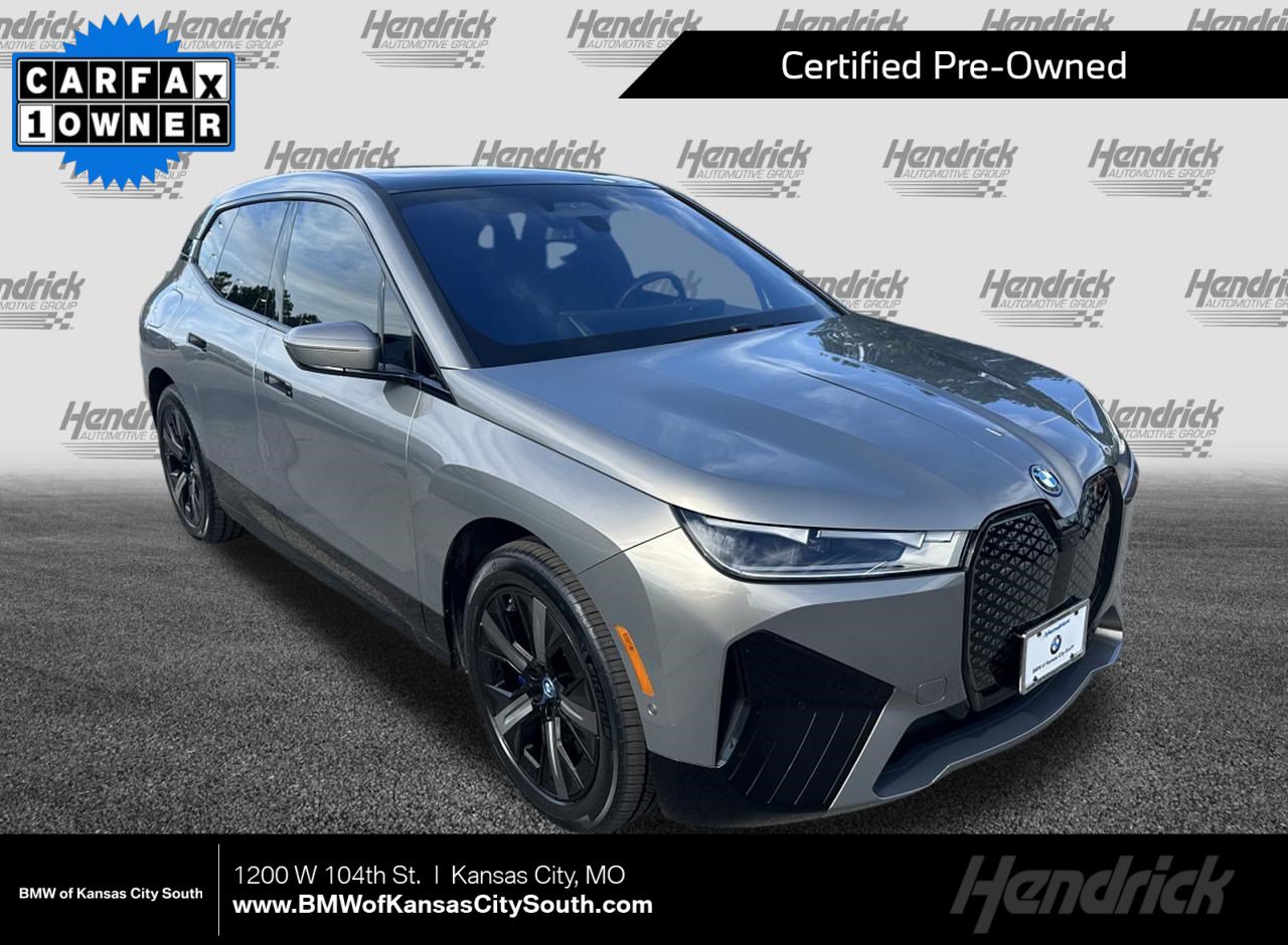 Certified 2024 BMW iX xDrive50 w/ Premium Package