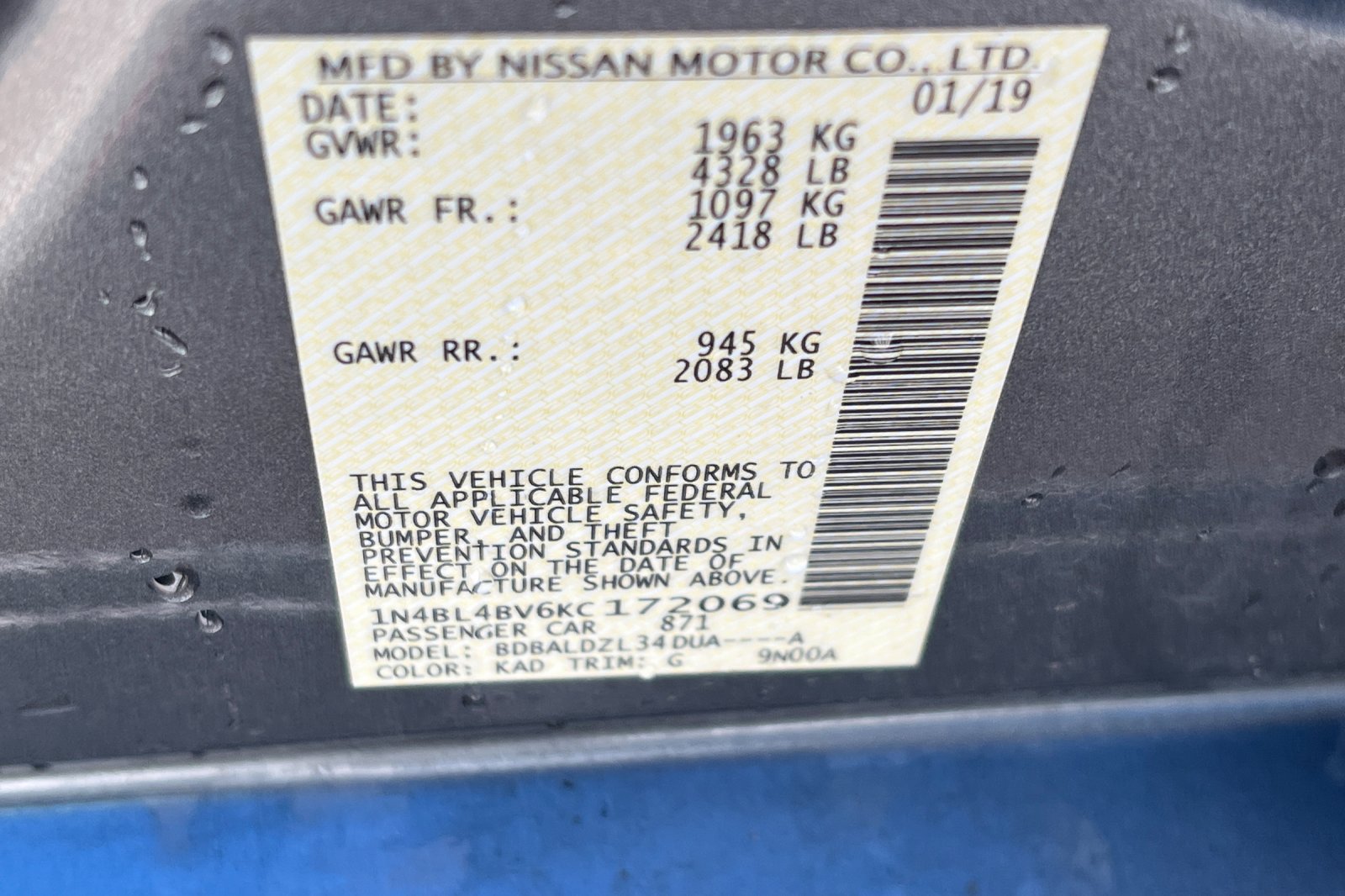 Used 2019 Nissan Altima 2.5 S FWD image 23
