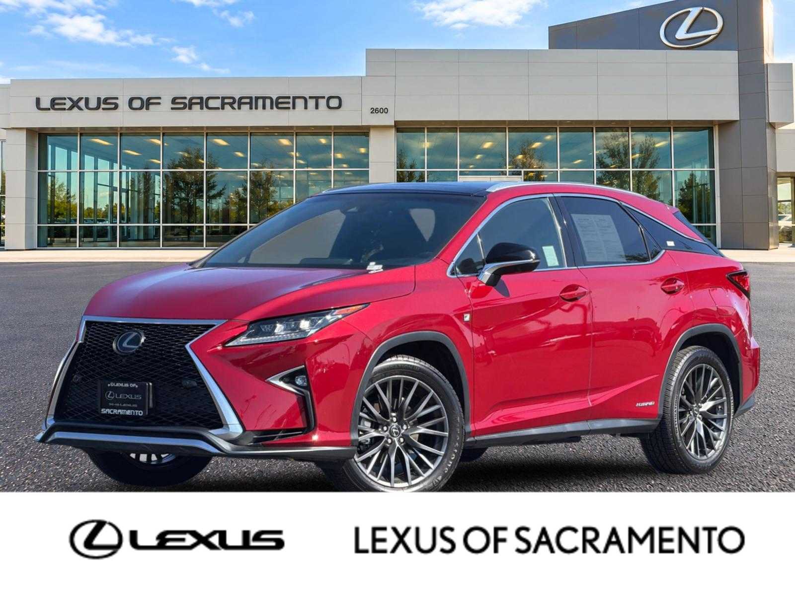 Used 2016 Lexus RX 450h F Sport w/ Cold Weather Package
