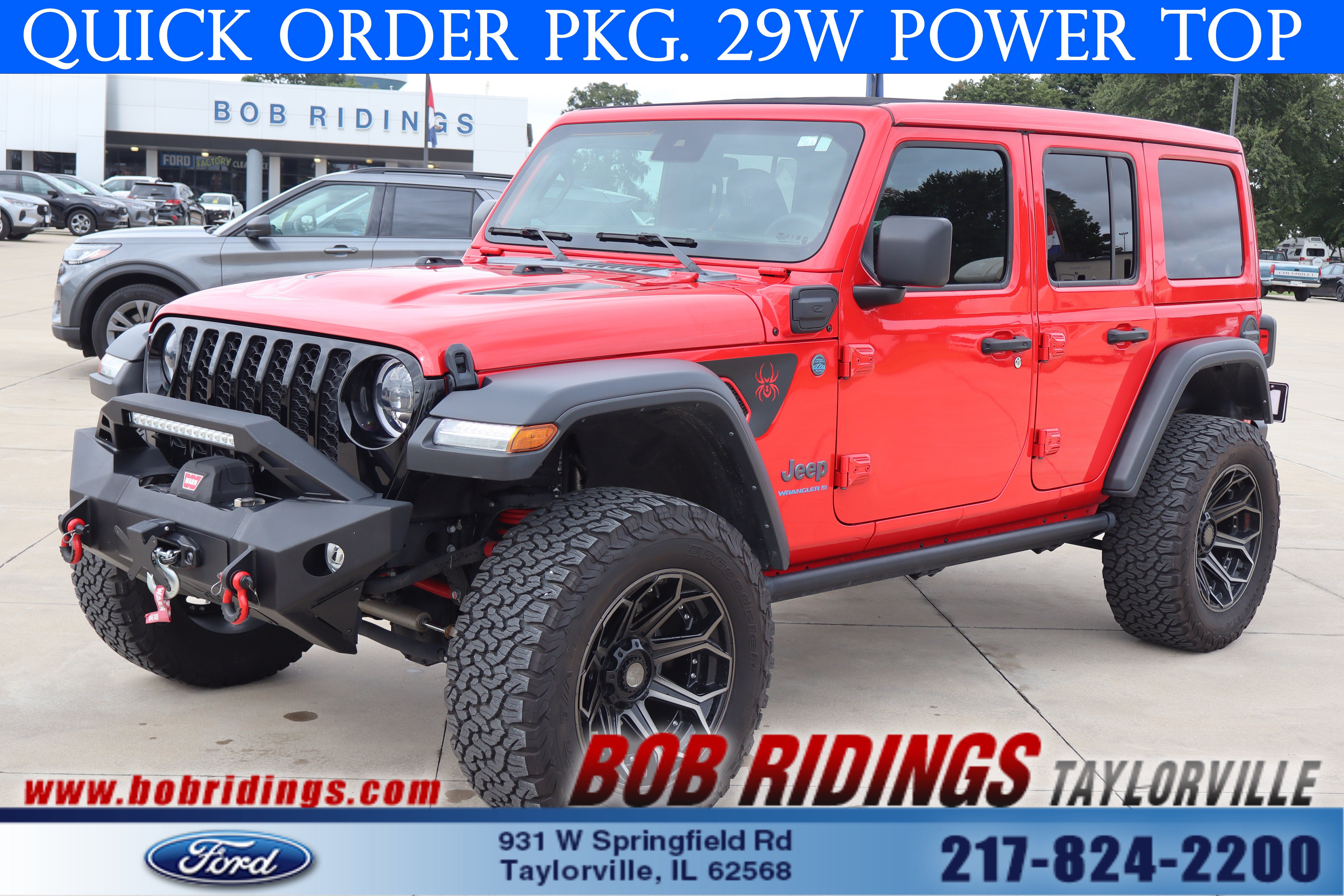 Used 2024 Jeep Wrangler Unlimited AWD/4WD image 1