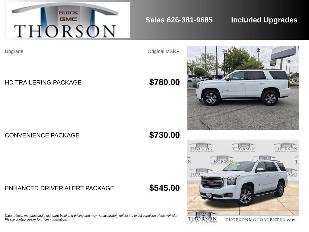 Used 2018 GMC Yukon SLE w/ HD Trailering Package AWD/4WD image 6