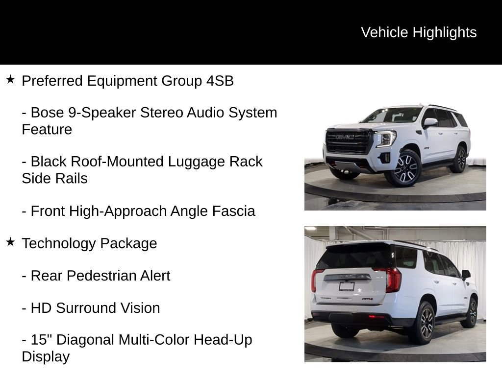 Used 2023 GMC Yukon AT4 w/ Technology Package image 25