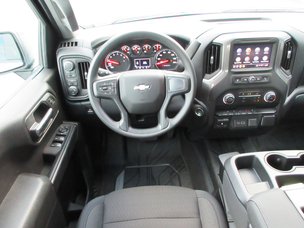 New 2026 Chevrolet Silverado 1500 Custom w/ Turbomax Blackout Package AWD/4WD image 16