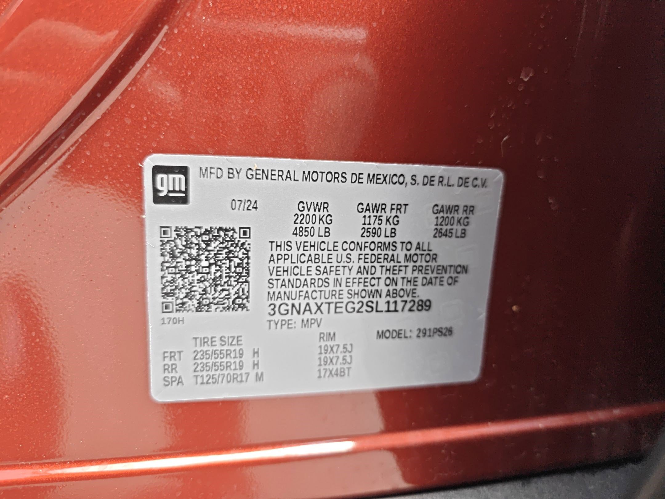 Certified 2025 Chevrolet Equinox RS w/ Safety and Technology Package AWD/4WD image 17