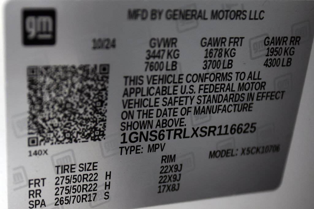 Used 2025 Chevrolet Tahoe High Country AWD/4WD image 47