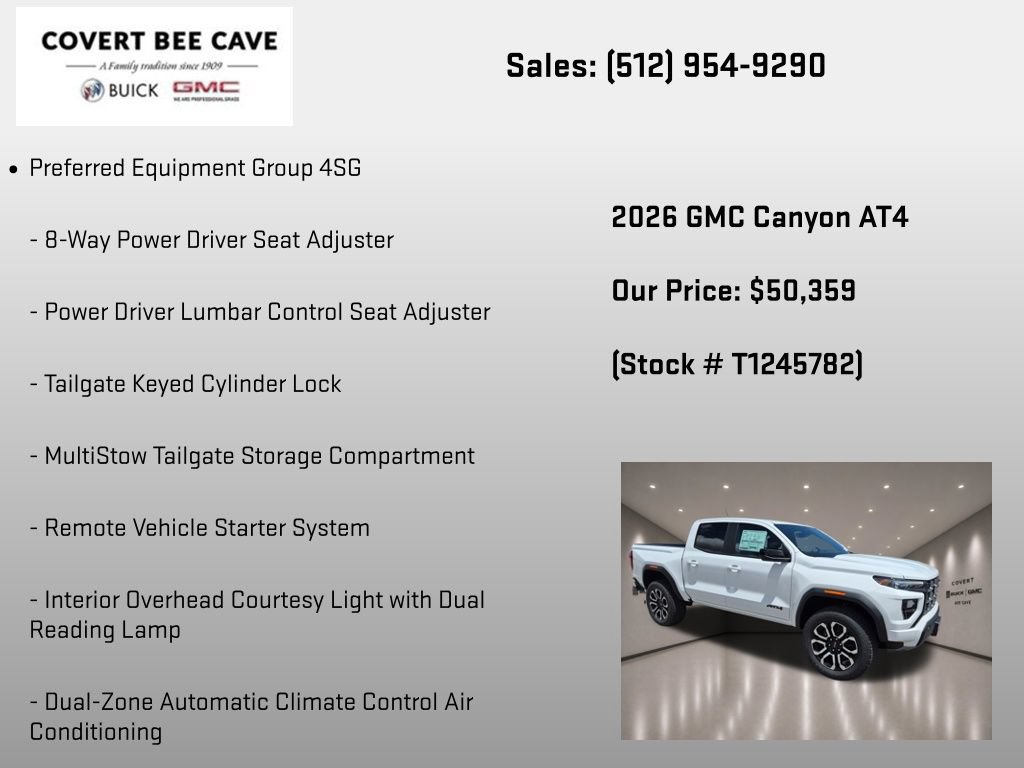 New 2026 GMC Canyon AT4 w/ AT4 Premium Package AWD/4WD image 6
