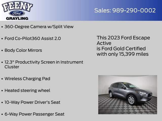 Certified 2023 Ford Escape Active w/ Tech Pack #2 AWD/4WD image 24