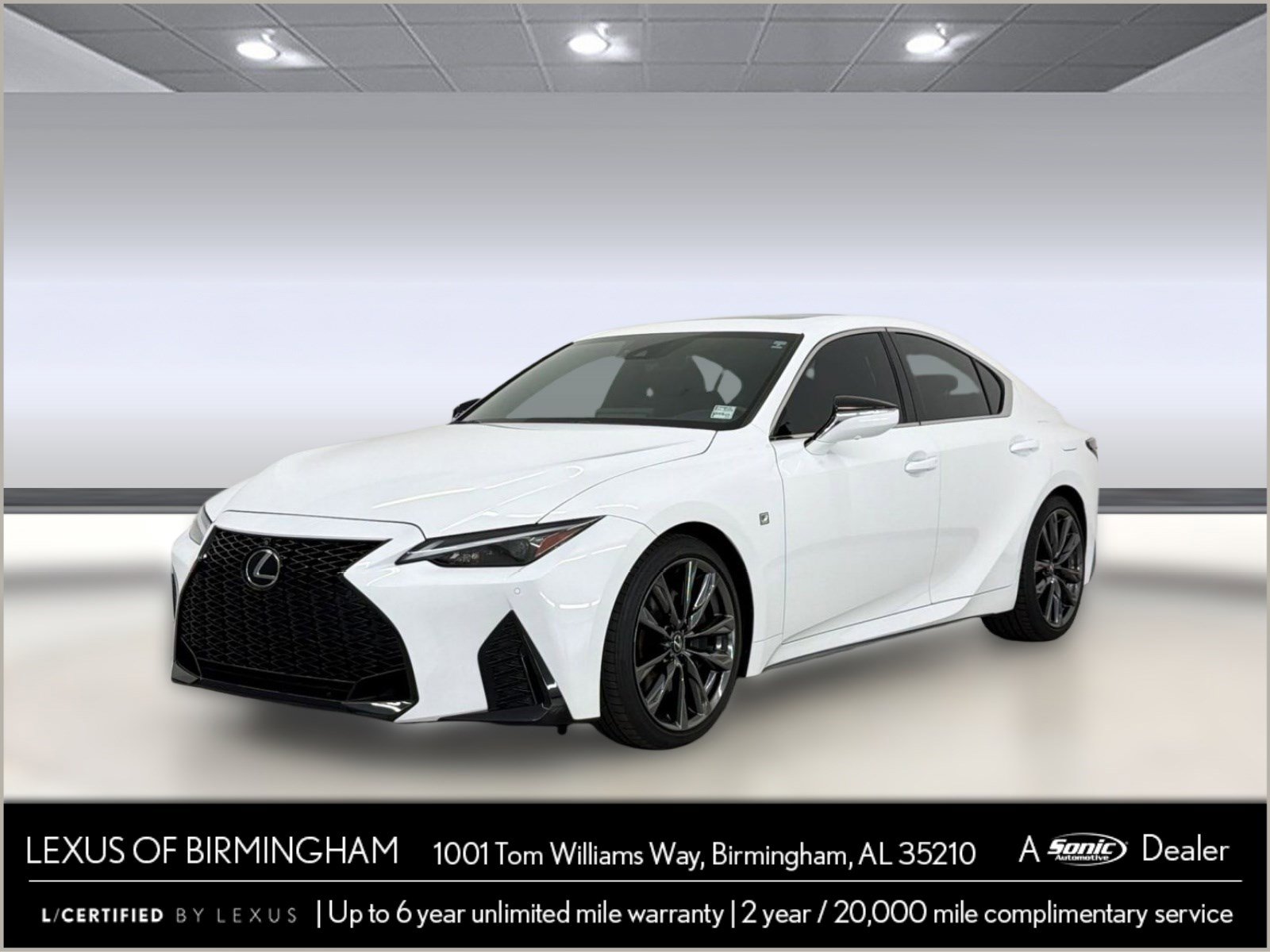 Certified 2023 Lexus IS 350 F Sport w/ Navigation Package RWD image 1