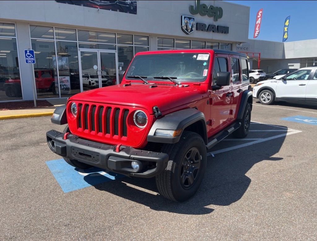 Used 2019 Jeep Wrangler Unlimited Sport image 2