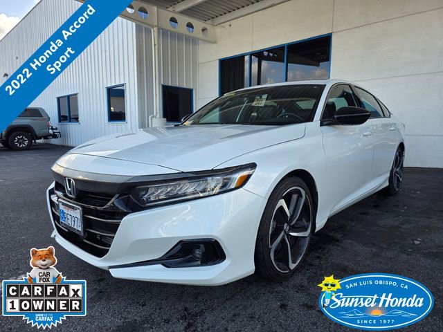 Certified 2022 Honda Accord Sport image 1