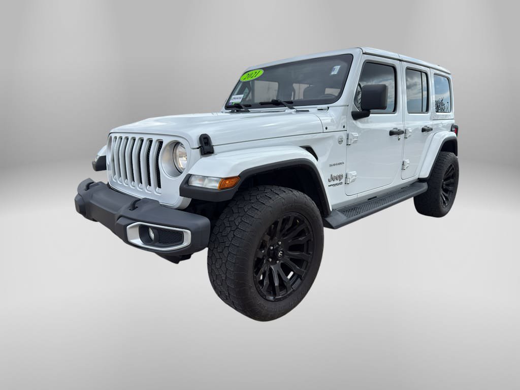 Used 2021 Jeep Wrangler Unlimited Sahara w/ Uconnect 4C Nav & Sound Group