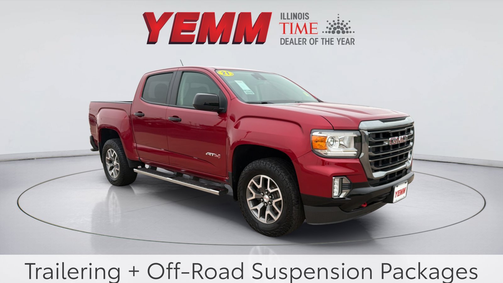 Used 2021 GMC Canyon AT4 w/ Driver Alert Package