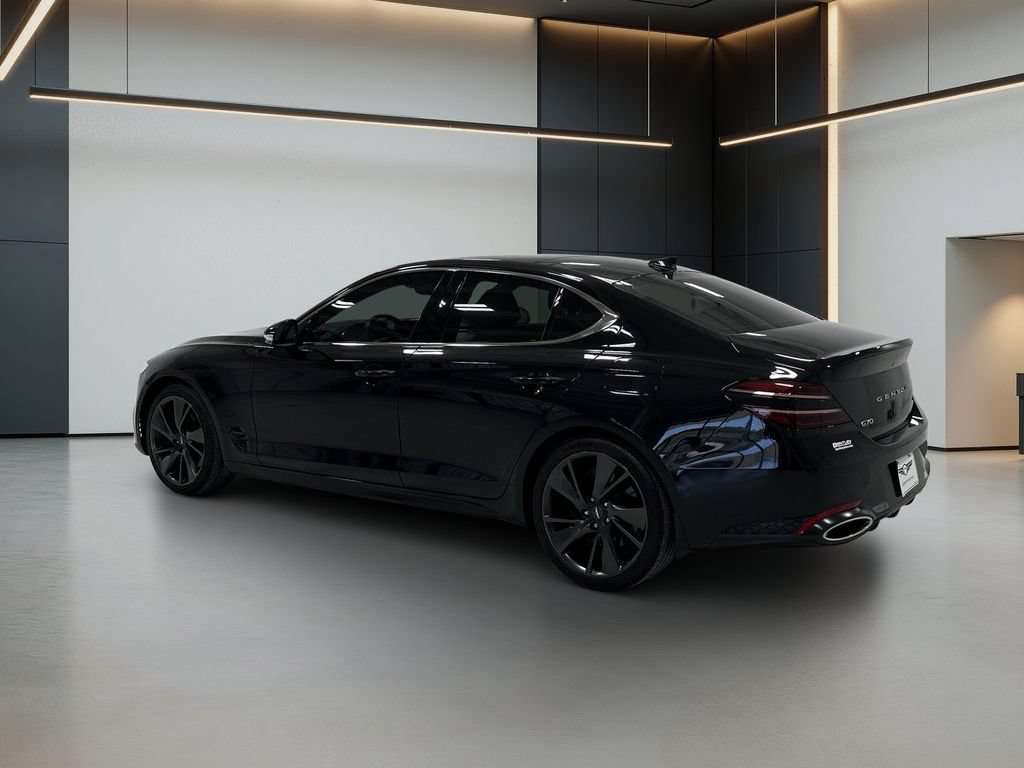 Certified 2022 Genesis G70 2.0T w/ Sport Advanced Package RWD image 3