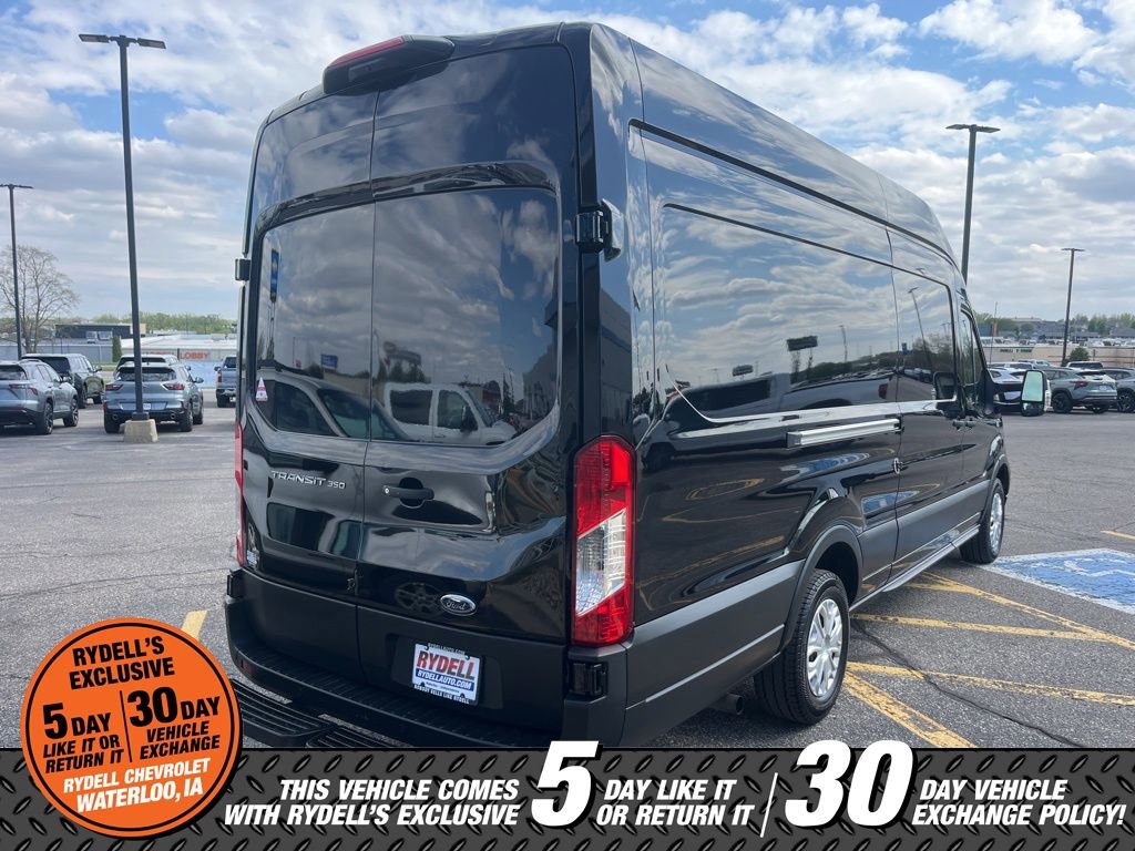 Used 2023 Ford Transit 350 148 High Roof Extended w/ Load Area Protection Package RWD image 5