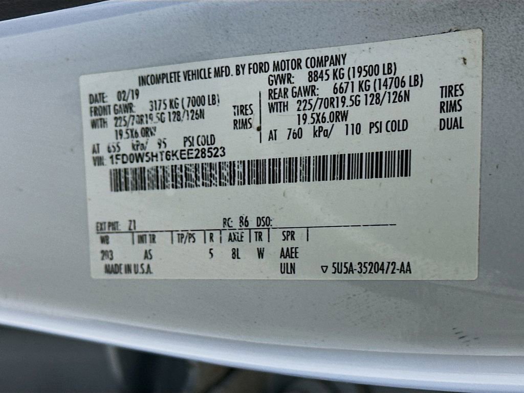Used 2019 Ford F550 4x4 Crew Cab Super Duty image 30