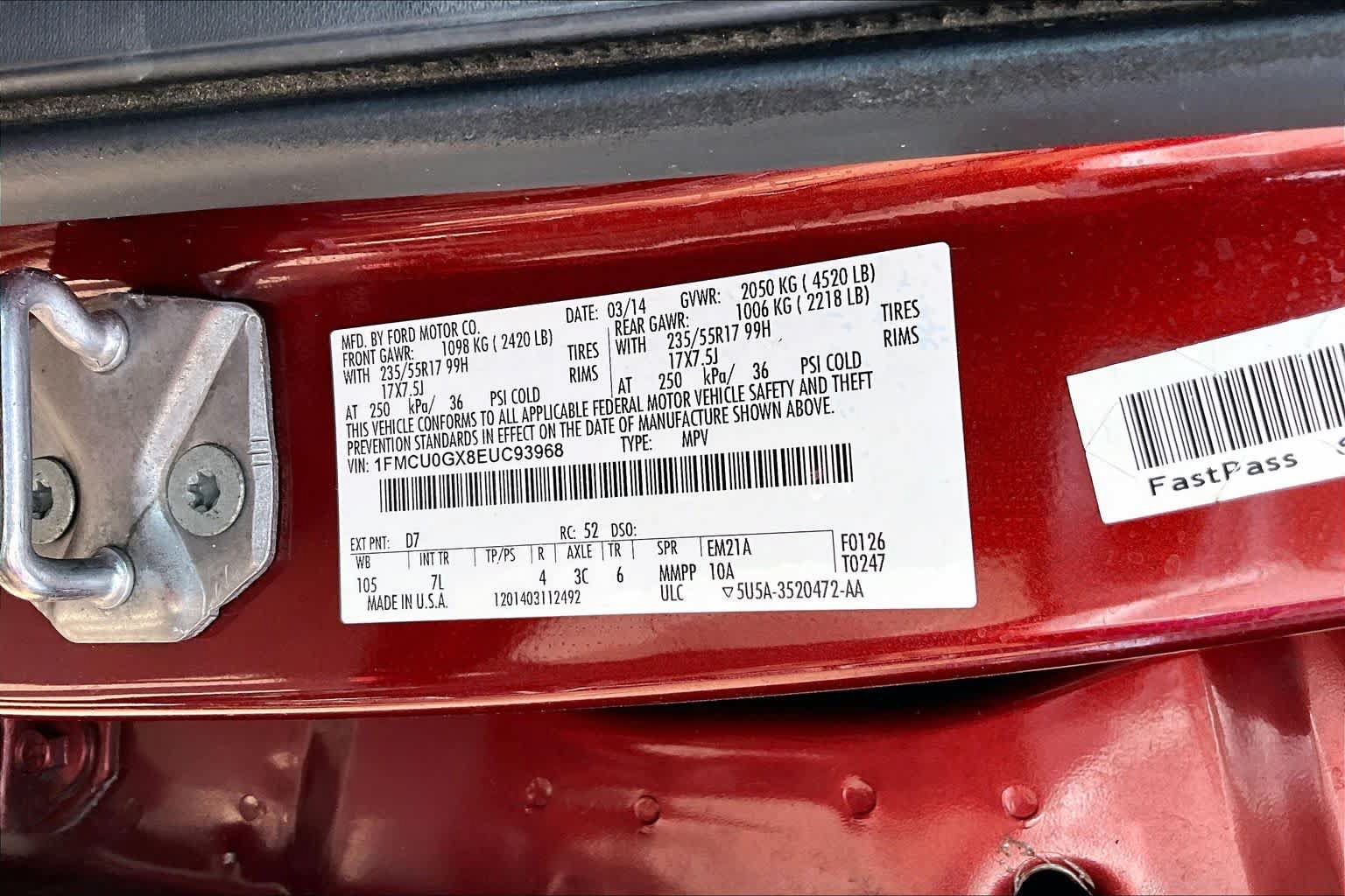 Used 2014 Ford Escape SE FWD image 31