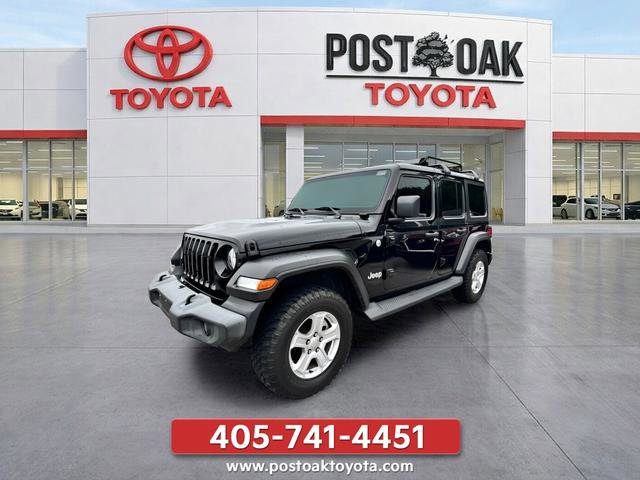 Used 2021 Jeep Wrangler Unlimited Sport AWD/4WD image 3