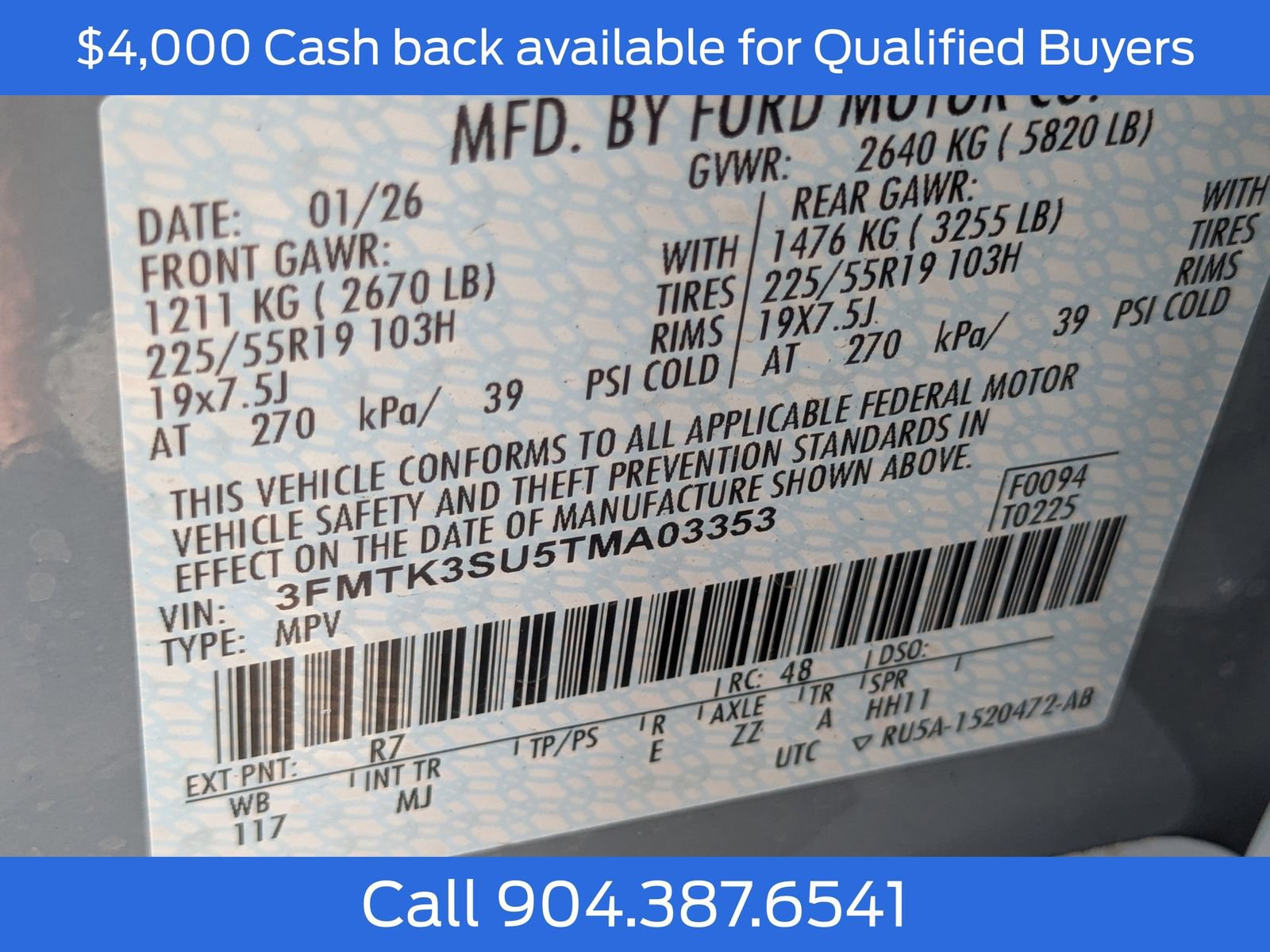 New 2026 Ford Mustang Mach-E Premium w/ Sport Appearance Package AWD/4WD image 21
