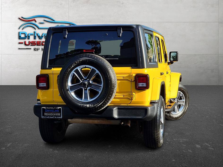 Used 2019 Jeep Wrangler Unlimited Sahara AWD/4WD image 10