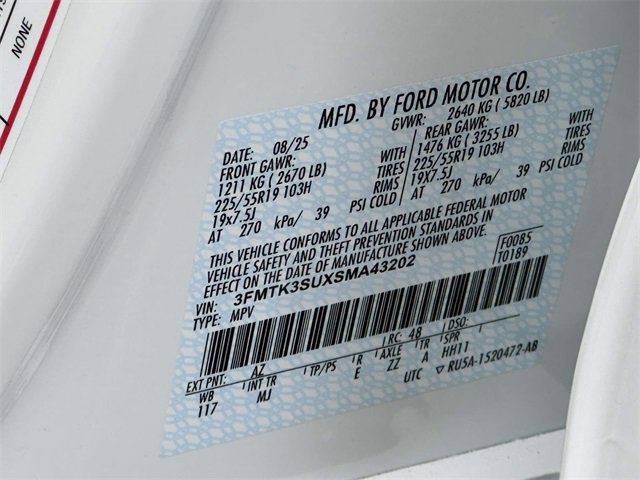 New 2025 Ford Mustang Mach-E Premium w/ Sport Appearance Package image 22