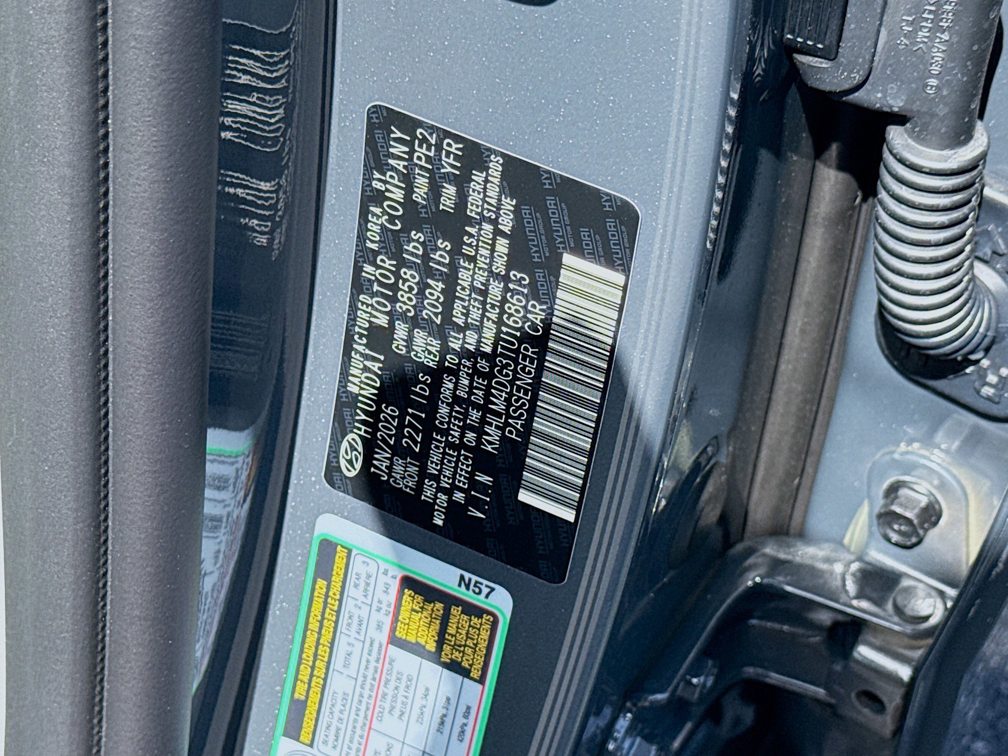 New 2026 Hyundai Elantra Sport w/ Cargo Package image 24