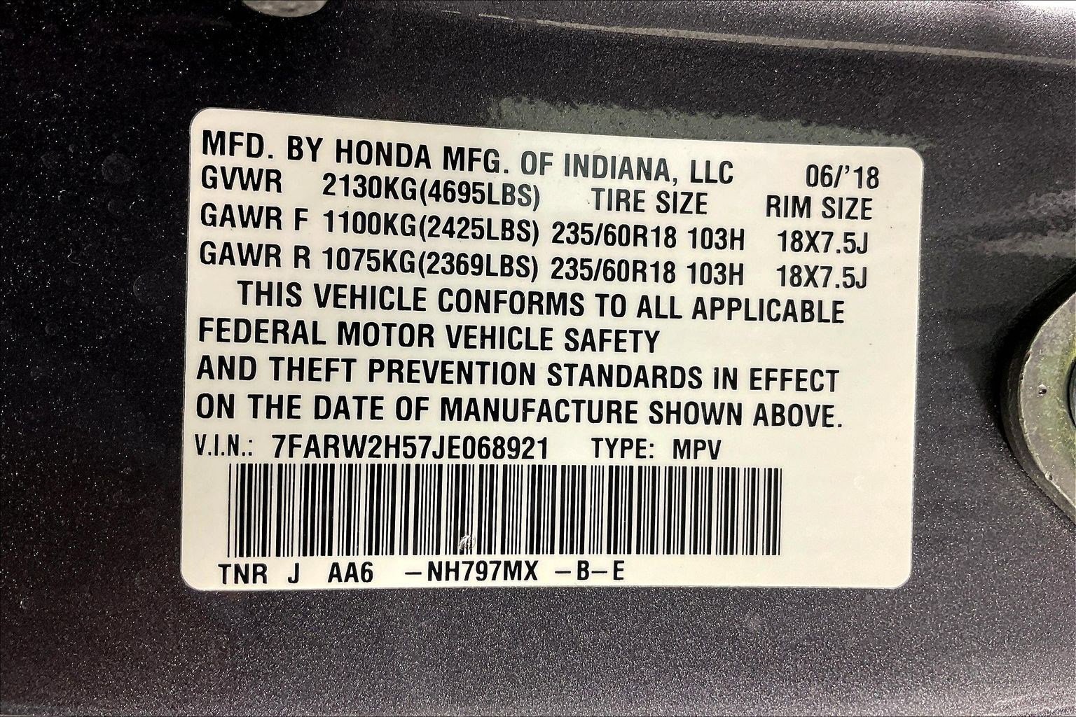 Used 2018 Honda CR-V EX image 19