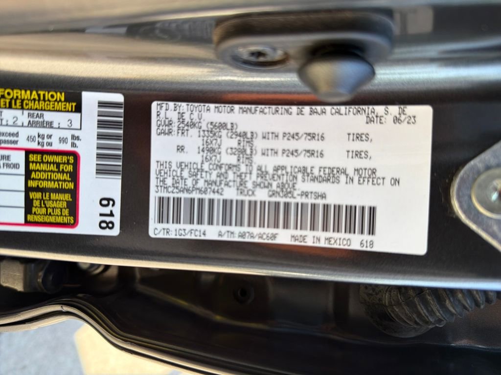 Used 2023 Toyota Tacoma SR5 w/ Technology Package AWD/4WD image 32