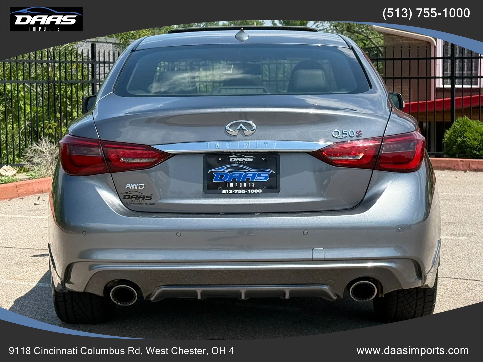 Used 2019 INFINITI Q50 Red Sport 400 w/ Proactive Package AWD/4WD image 7