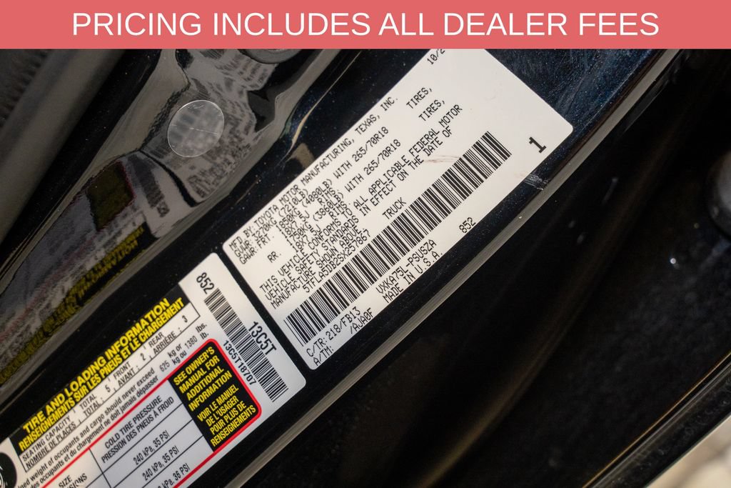 Used 2025 Toyota Tundra SR5 w/ SR5 Convenience Package AWD/4WD image 19