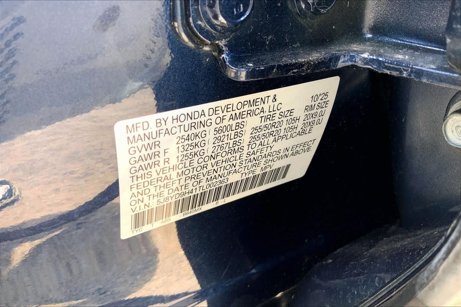 Certified 2026 Acura MDX FWD w/ Technology Package image 34