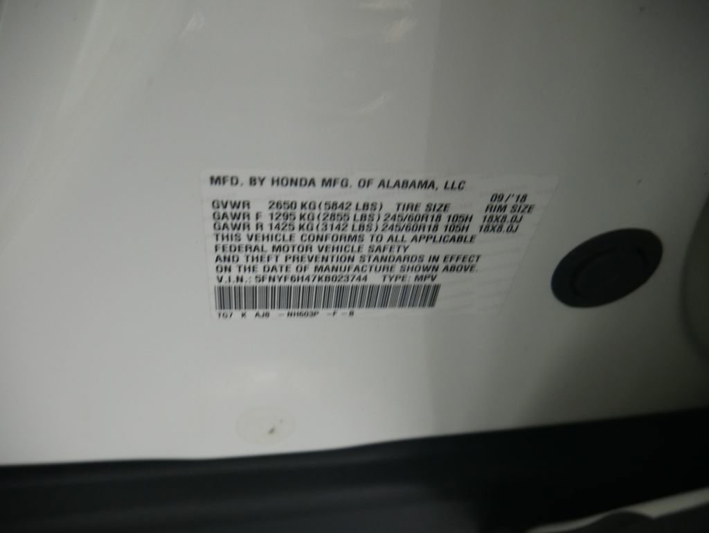 Certified 2019 Honda Pilot EX-L image 18