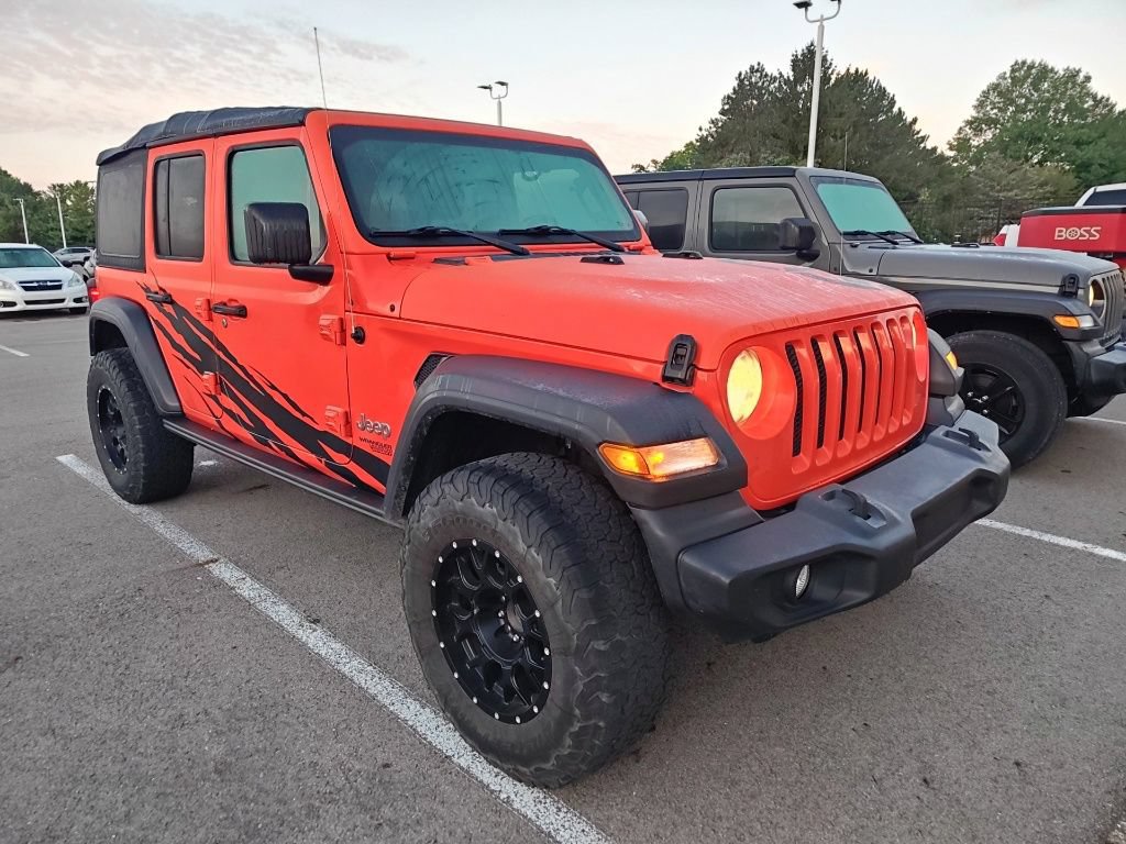 Used 2018 Jeep Wrangler Unlimited Sport S AWD/4WD image 3