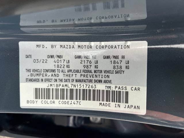 Used 2022 MAZDA MAZDA3 s FWD image 17