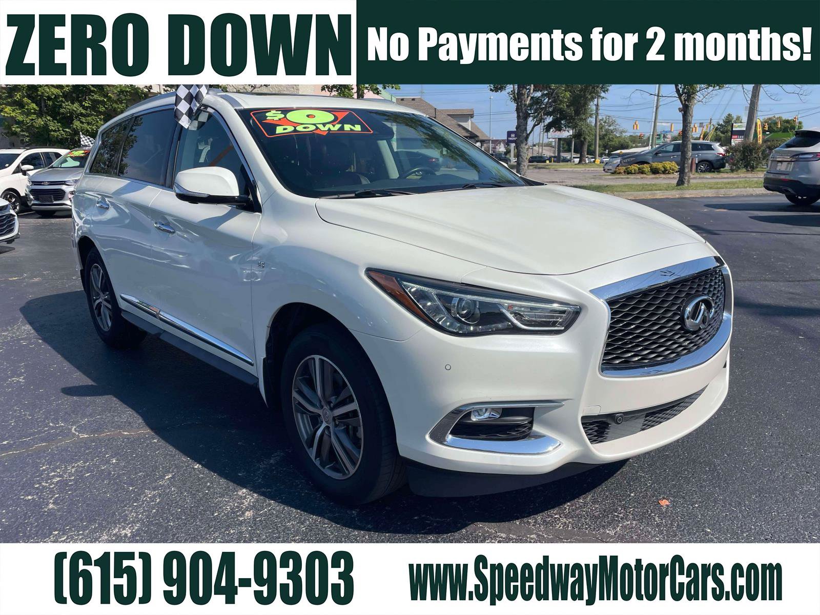 Used 2020 INFINITI QX60 Luxe w/ Essential Package FWD image 1