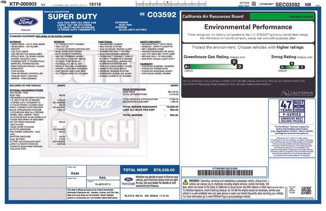 Used 2025 Ford F250 Lariat w/ Lariat Ultimate Package AWD/4WD image 21