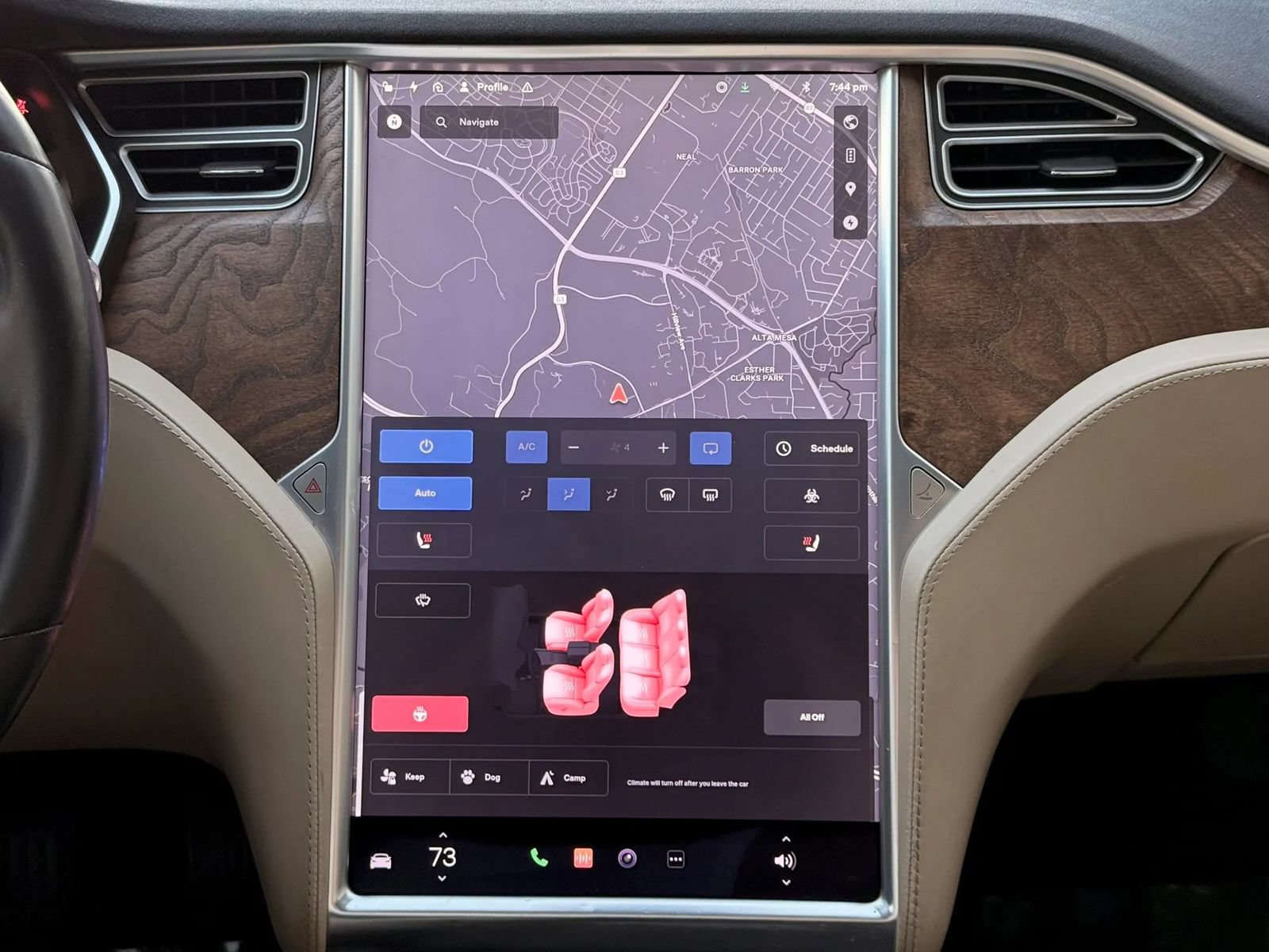 Used 2016 Tesla Model S 75D AWD/4WD image 15
