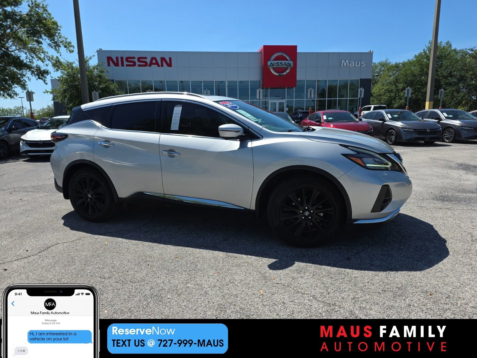 Used 2022 Nissan Murano Platinum w/ Cargo Package image 1
