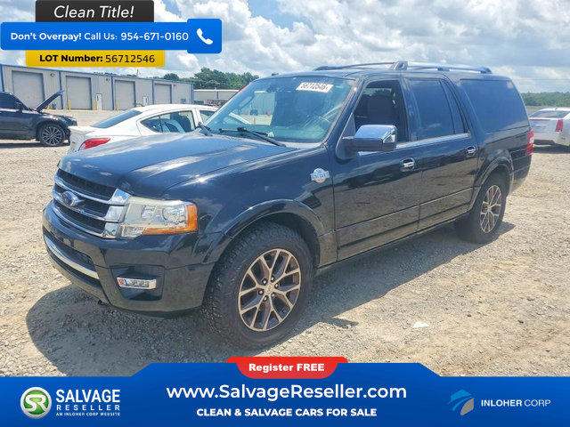 Used 2016 Ford Expedition EL King Ranch AWD/4WD image 1