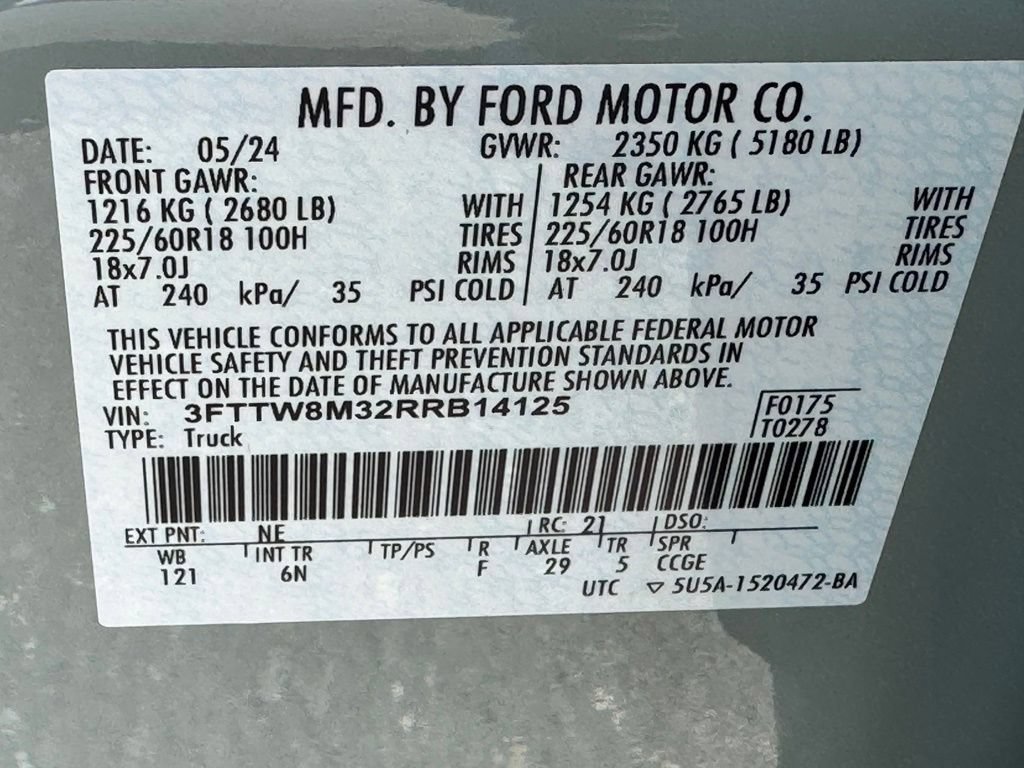 Used 2024 Ford Maverick Lariat FWD image 47