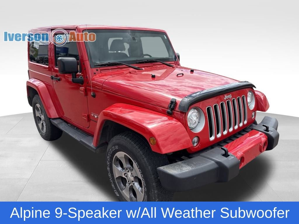 Used 2018 Jeep Wrangler Sahara w/ Connectivity Group AWD/4WD image 9