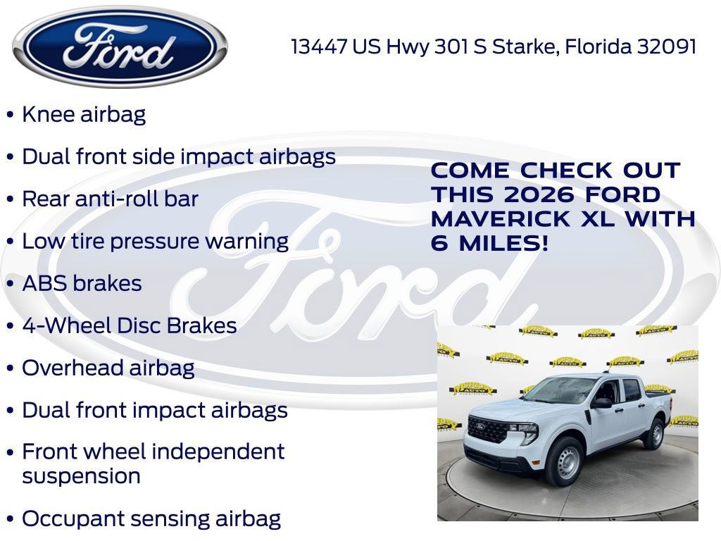 New 2026 Ford Maverick XL FWD image 25