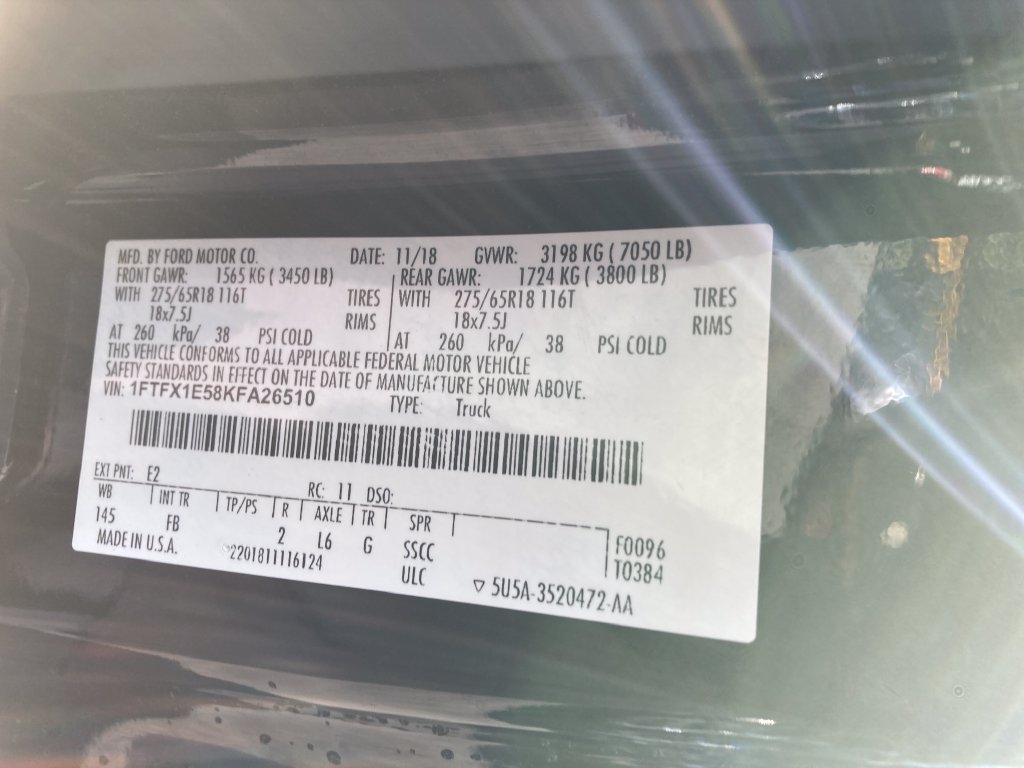 Used 2019 Ford F150 XLT w/ Equipment Group 302A Luxury AWD/4WD image 37