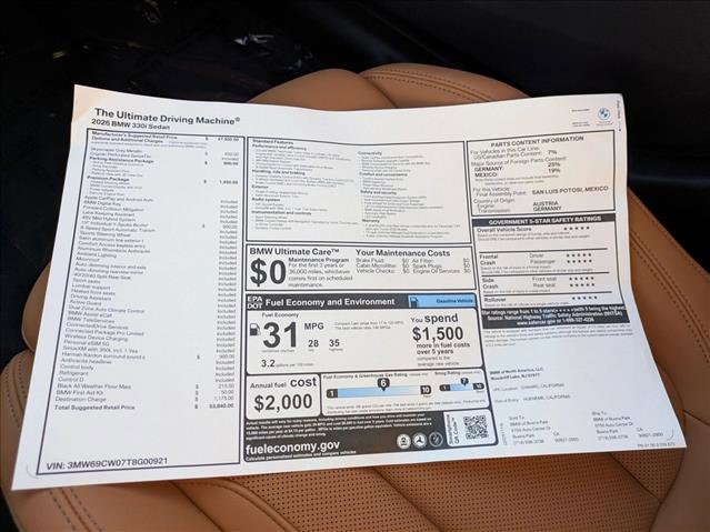 New 2026 BMW 330i Sedan w/ Premium Package image 18