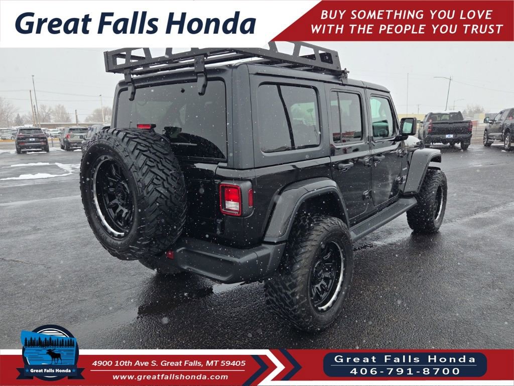 Used 2021 Jeep Wrangler Unlimited Sahara w/ Cold Weather Group image 7