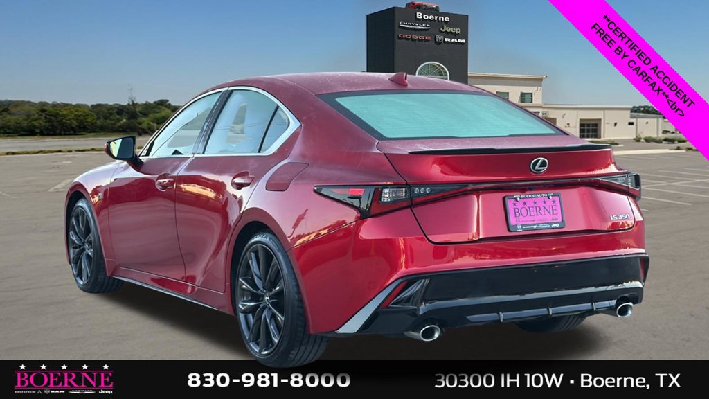Used 2024 Lexus IS 350 F Sport w/ Accessory Package 2 RWD image 5